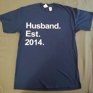 Cool graphic Husband t-shirt size m